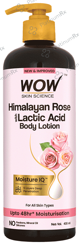 WOW Skin Science Himalayan Rose Body Lotion