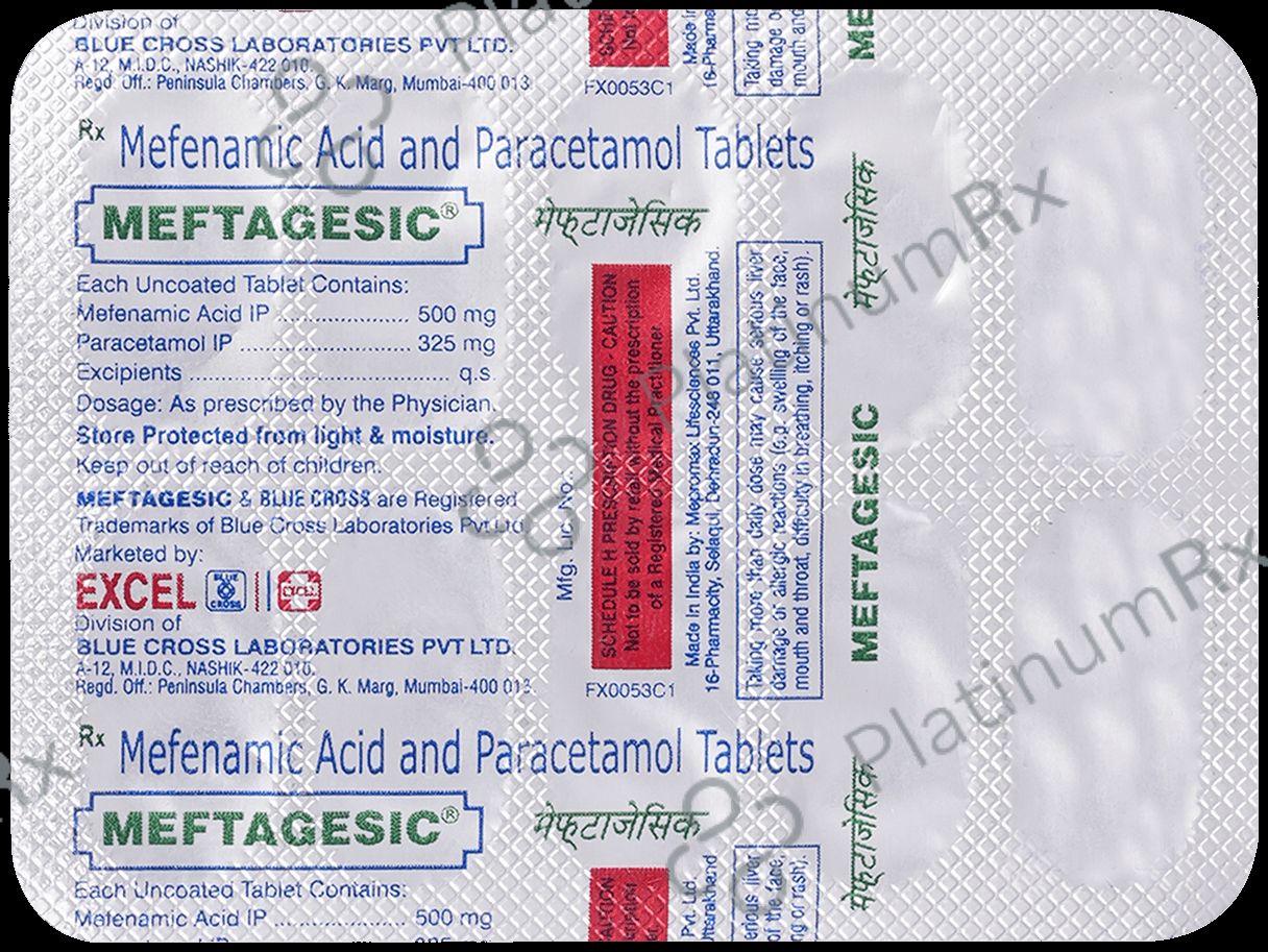 Meftagesic Tablet