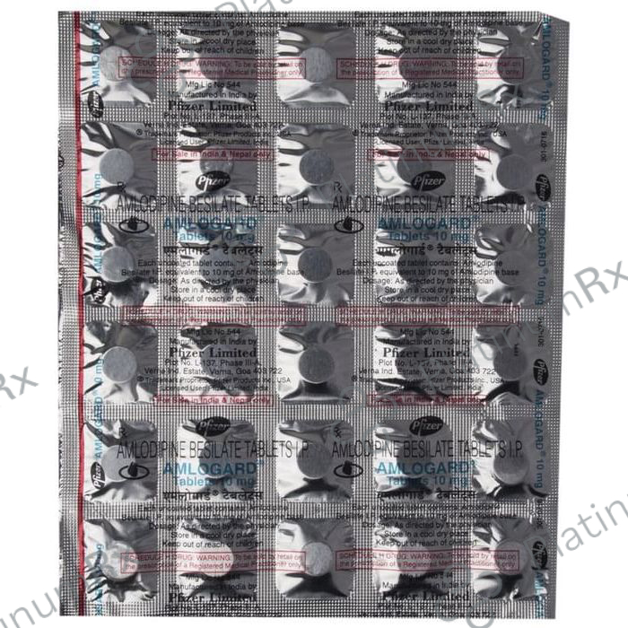 Amlogard 10mg Tablet 30s