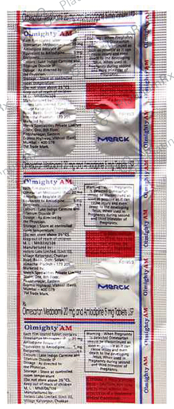 Olmighty AM 5/20mg Tablet 10s