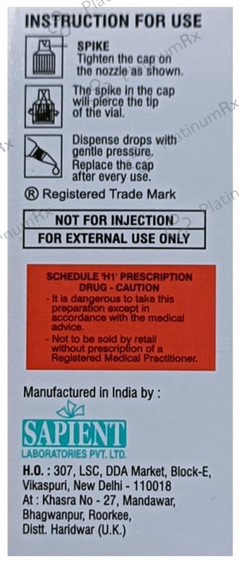 Mlobe-LP Eye Drop BAK Free