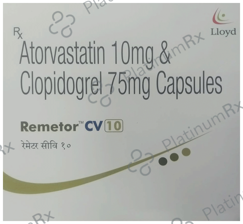 Remetor CV 10/75mg Capsule 15s