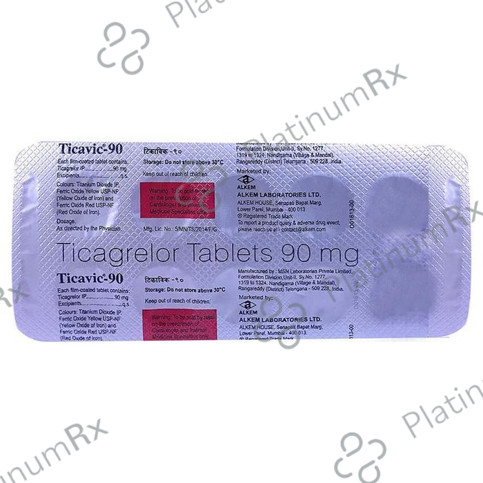 Ticavic 90mg Tablet 10s