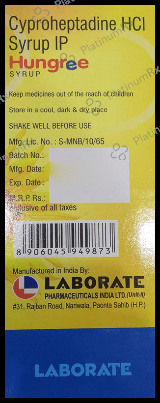 Hungree 2mg Syrup 200ml