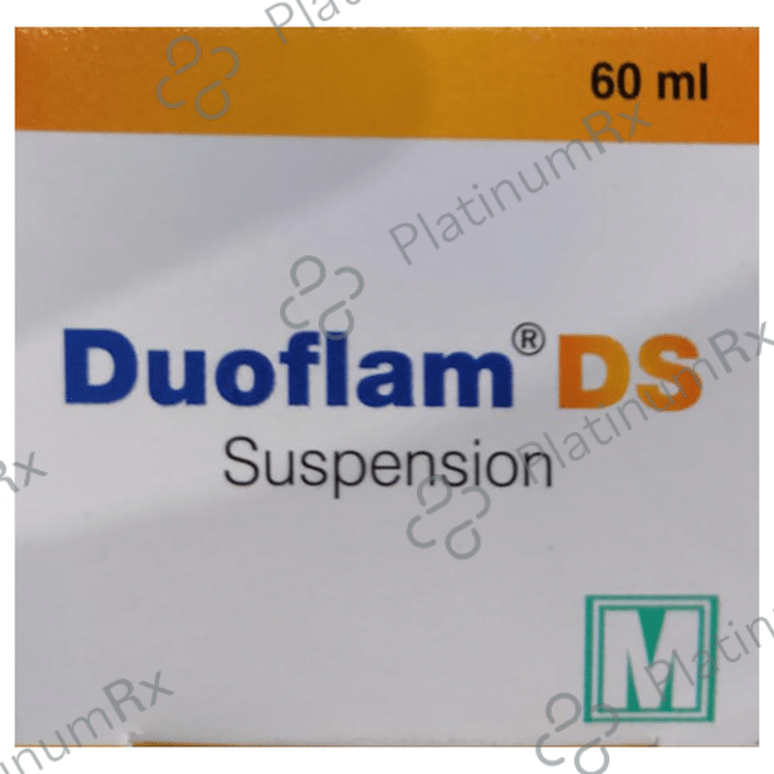 Duoflam DS Oral Suspension Delicious Mango