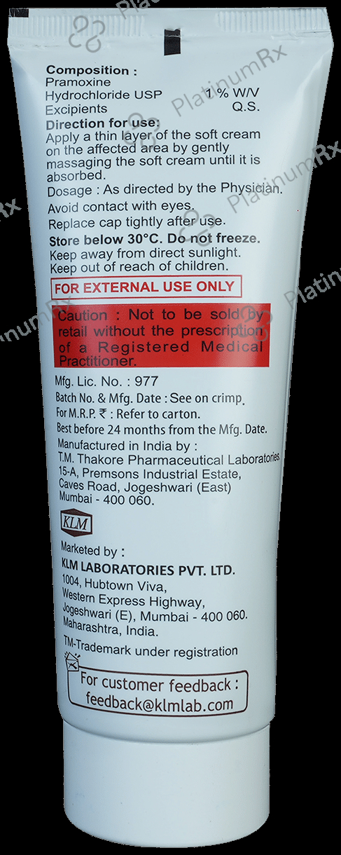 Nevlon Anti Itch 1% Cream 100gm