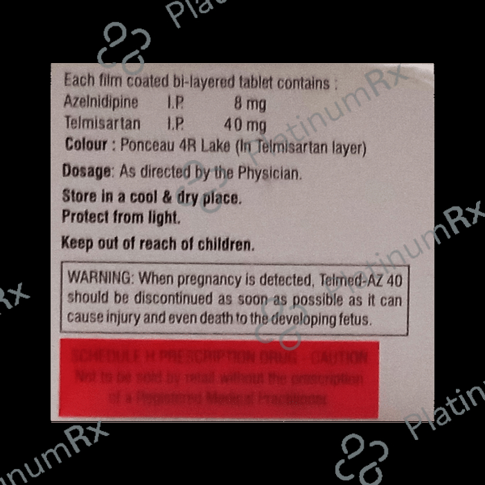 Telmed-AZ 40 Tablet