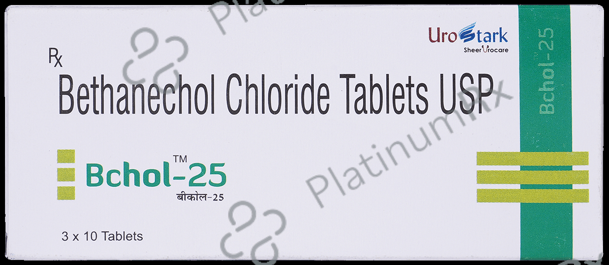 Bchol 25mg Tablet 10 tablets Tablet Tycoon Pharmaceuticals Pvt Ltd