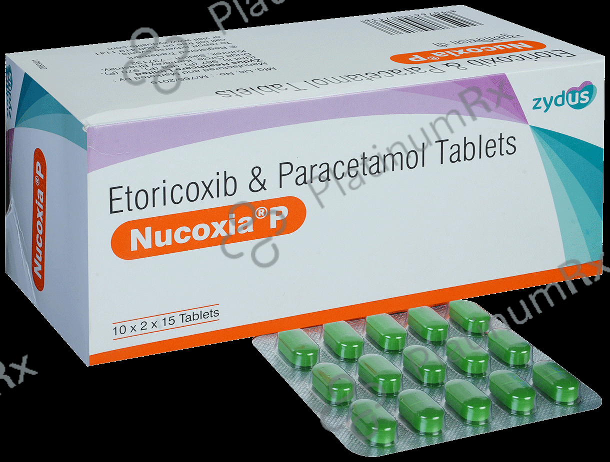 Nucoxia P 60/325mg Tablet 15s