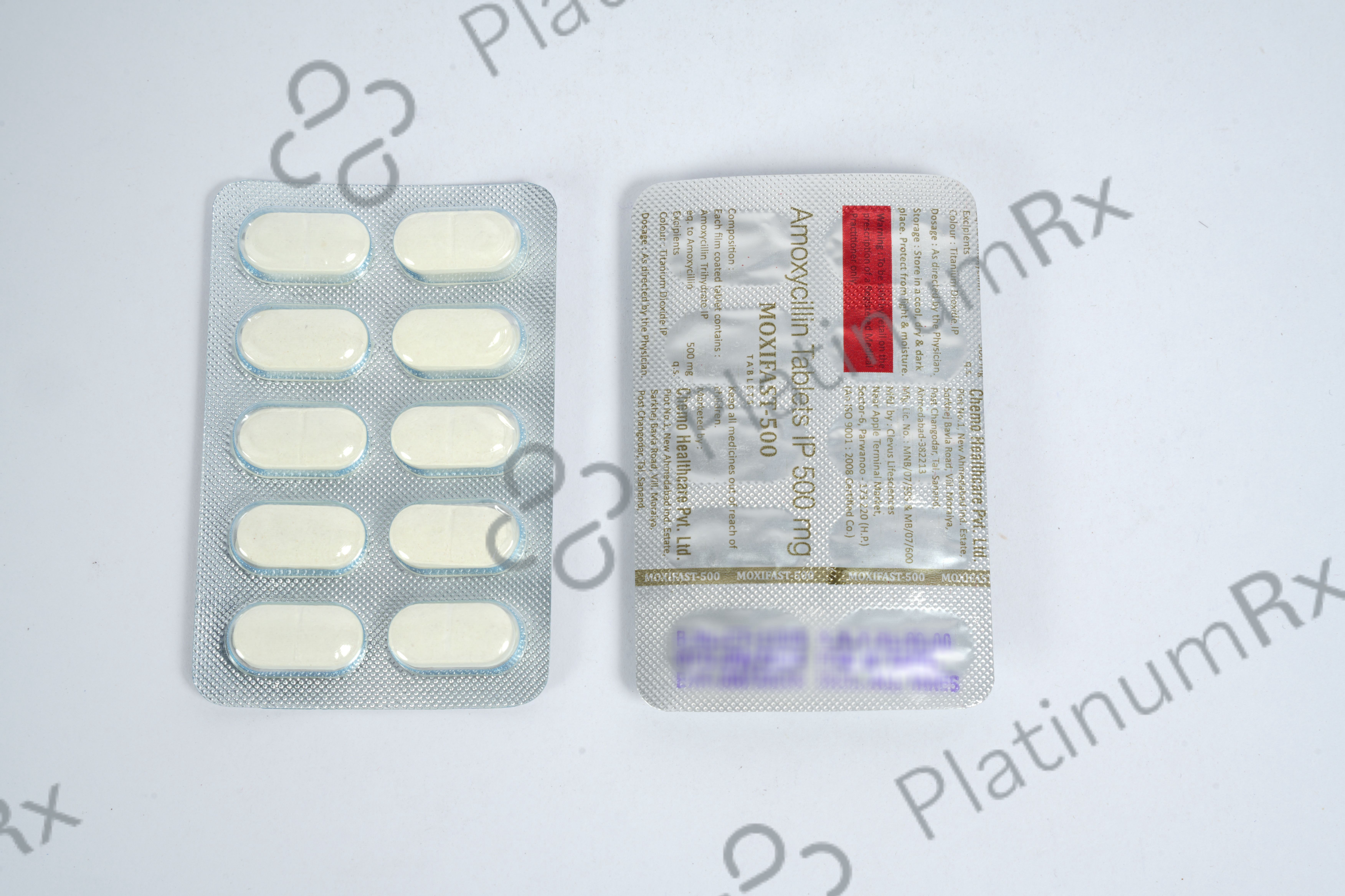 Moxifast 500mg Tablet 10s