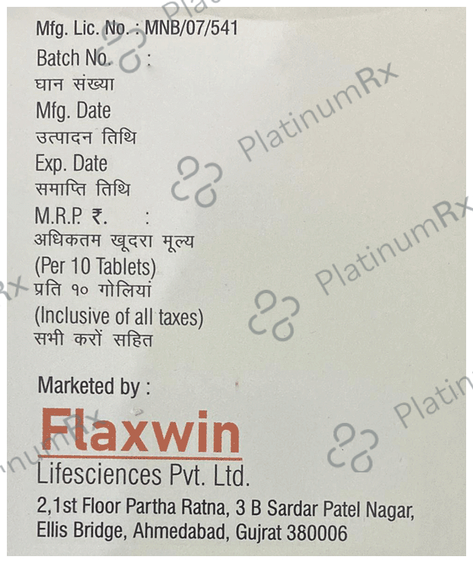 Daxwin 250 Tablet ER