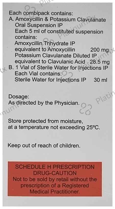 Rapiclav DS 228.5mg Oral Suspension 30ml