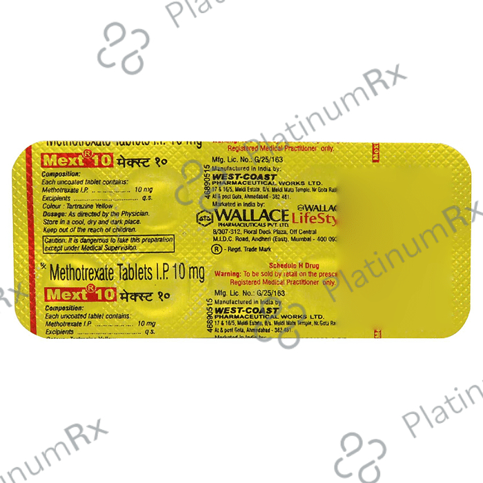 Mext 10mg Tablet 10s
