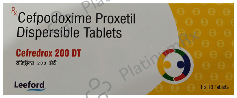 Cefredrox 200 DT Tablet