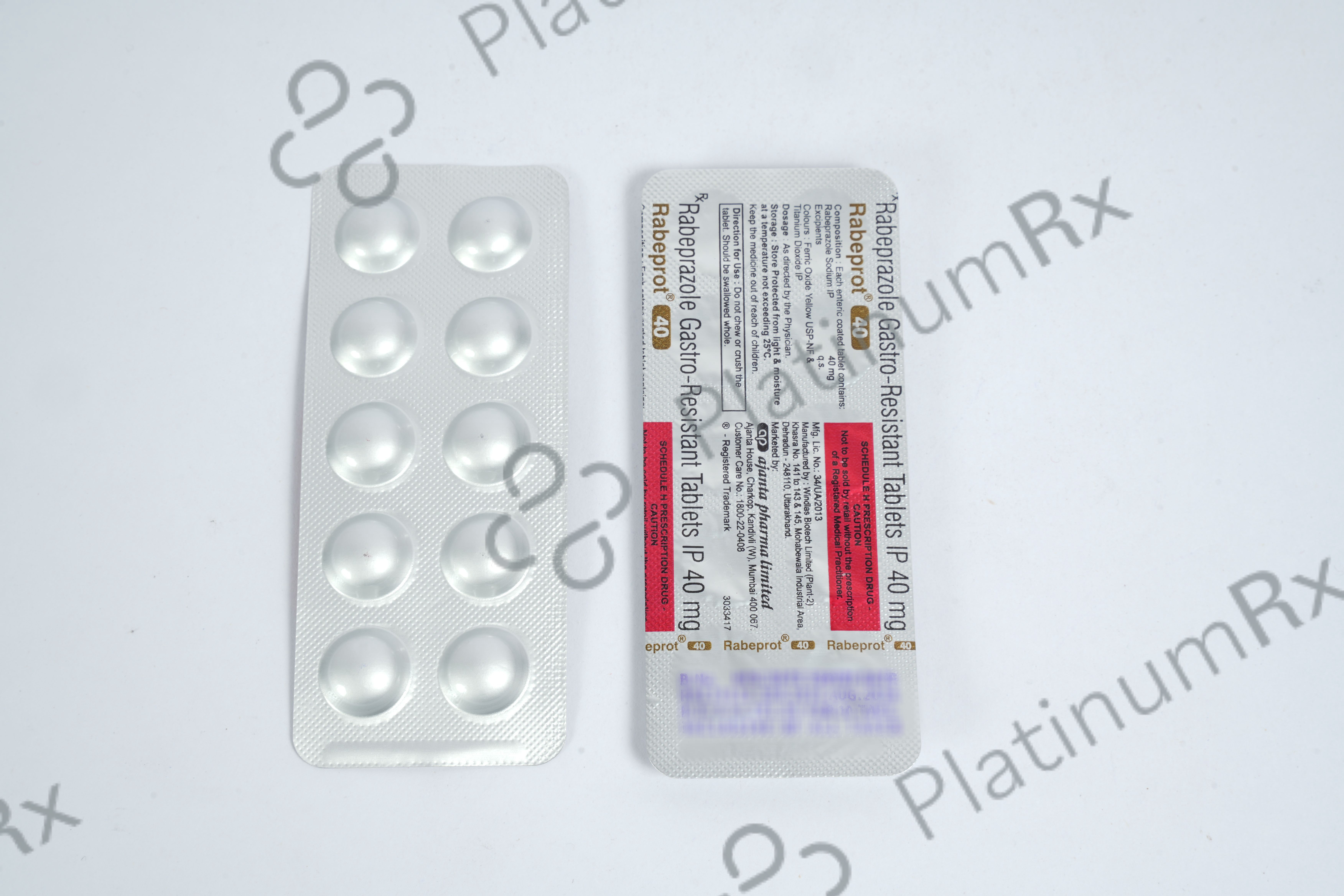 Rabeprot 40mg Tablet 10s