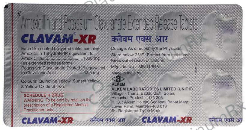 Clavam-XR Tablet