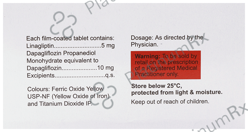 Linapil D 10 10/5mg Tablet 10s