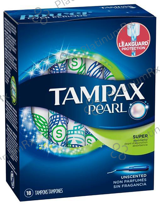 Tampax Pearl Super Tampons