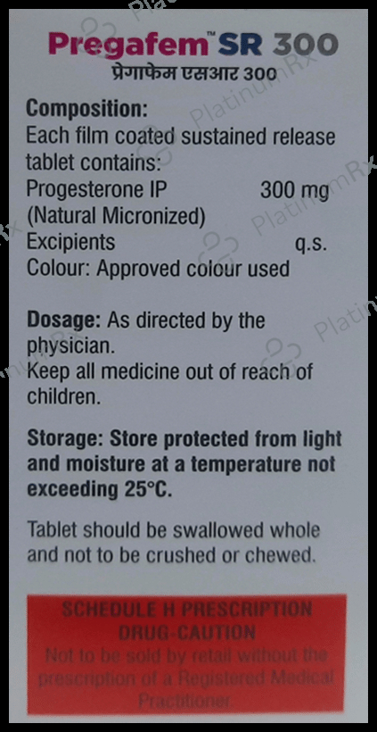 Pregafem SR 300 Tablet