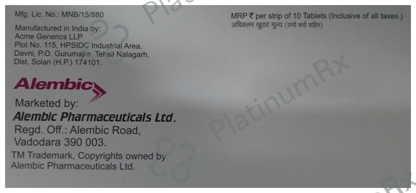 Clostop Srx 250/500mg Tablet 10s
