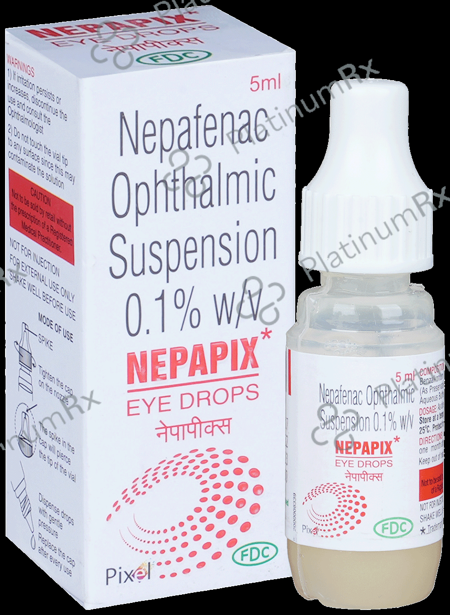 Nepapix 0.1% Eye Drop 5ml