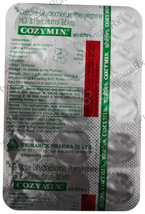 Cozymin Plus Tablet 15s