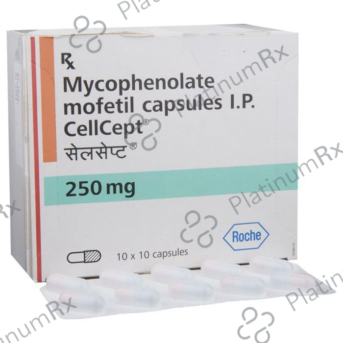 Cellcept 250mg Capsule 10s