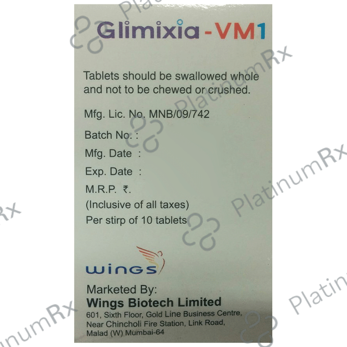 Glimixia-VM1 Tablet ER
