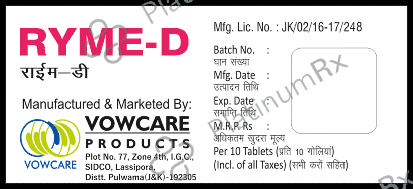 Ryme D Tablet