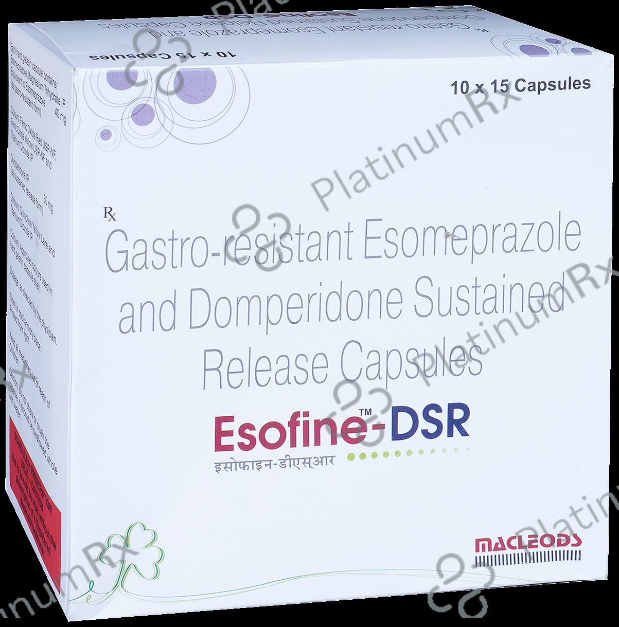 Esofine DSR 30/40mg SR Capsule 15s