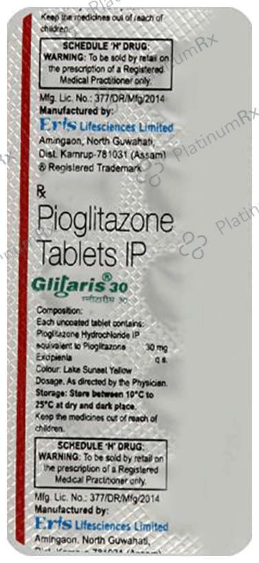 Glitaris 30 Tablet
