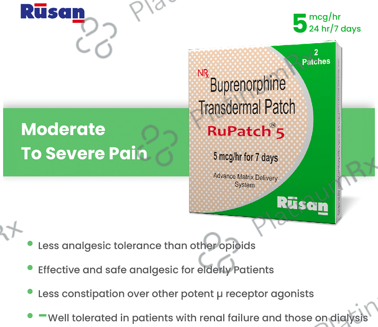 Rupatch 5mg Transdermal Patch