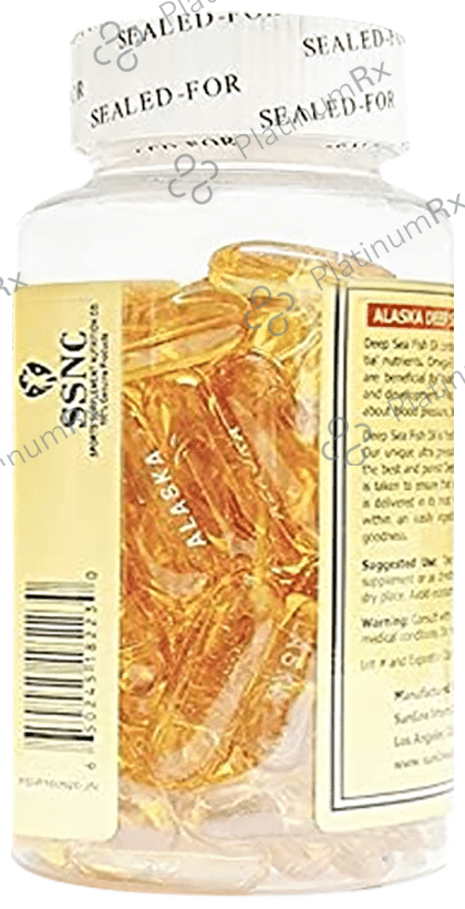 Sunline Alaska Deep Sea Fish Oil with Omega 3 Softgel (100 Each)
