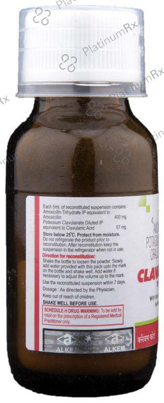 Clavam Forte 400/57mg Dry Syrup 30ml