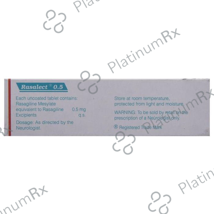 Rasalect 0.5mg Tablet 10s