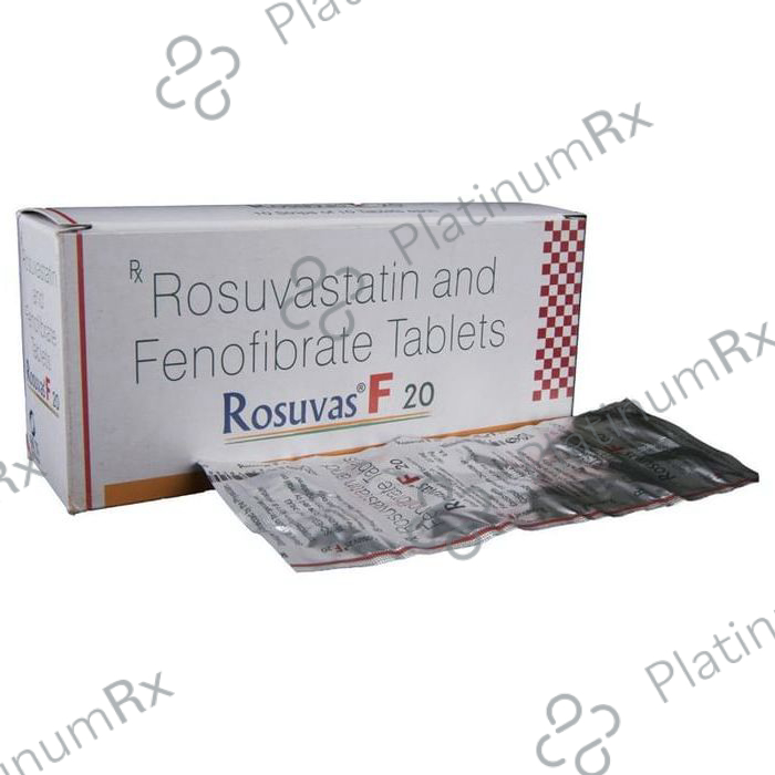 Rosuvas F 20/160mg Tablet 10s