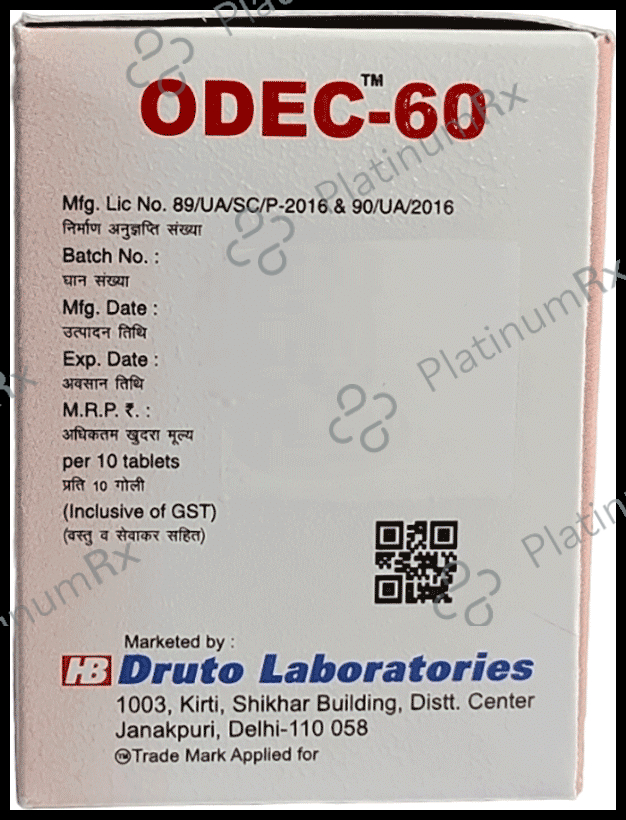 Odec 60 Tablet