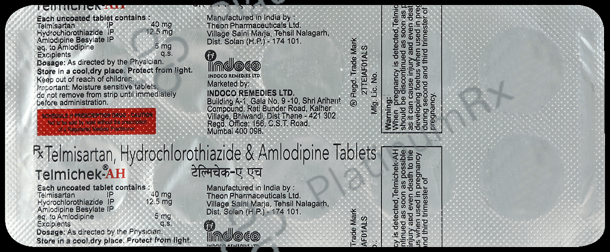 Telmichek AH Tablet