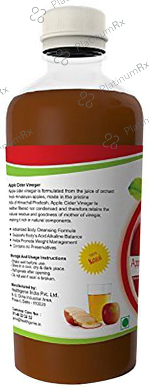 Sinew Nutrition Apple Cider Vinegar With Mother of Vinegar 500 ml