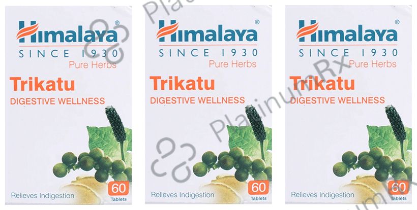 Himalaya Wellness rikatu Digestive Wellness Tablet (60 Each) 3 bottles