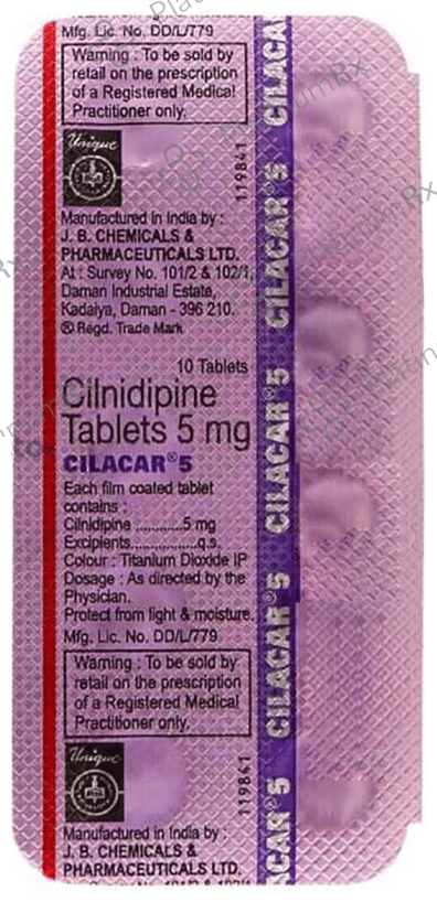 Cilacar 5 Tablet 10 Tablet