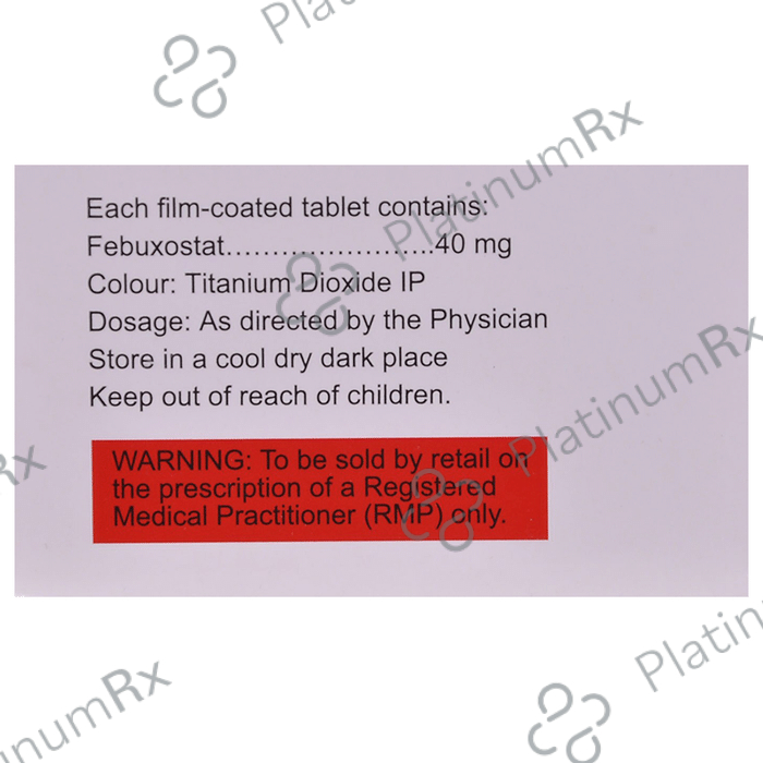 Ebuxo 40mg Tablet 10s