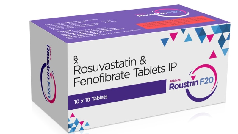 Roustrin F 160/20mg Tab 10s