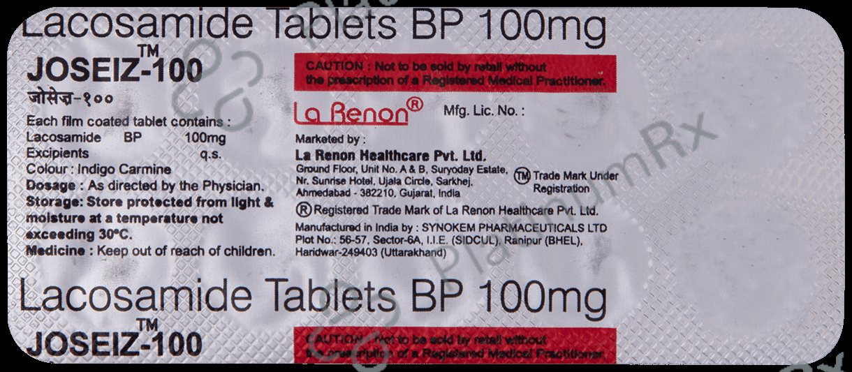 Joseiz 100mg Tablet 10s