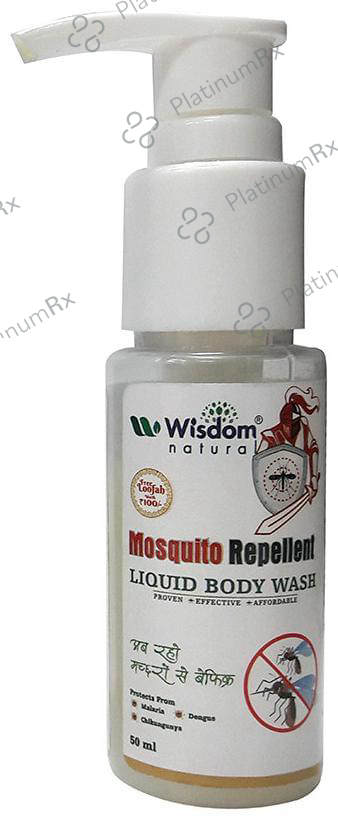 Wisdom Natural Mosquito Repellent Liquid Body Wash