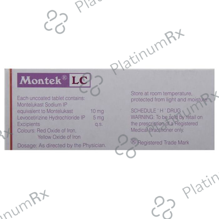 Montek LC Kid 2.5/4mg Tablet 10s