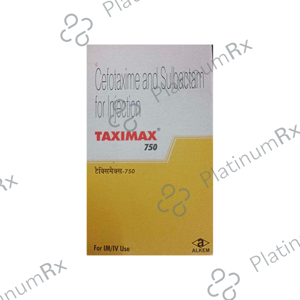 Taximax 750mg Injection 1s