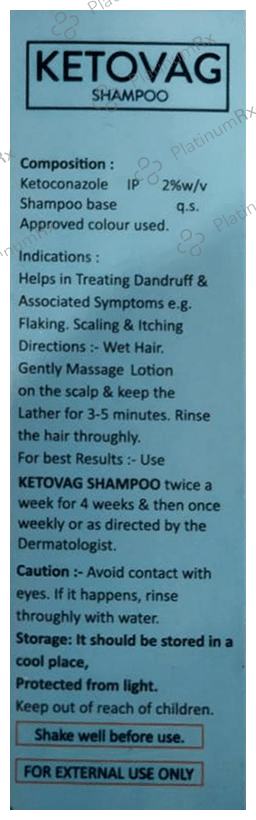 Ketovag Anti-Dandruff Shampoo