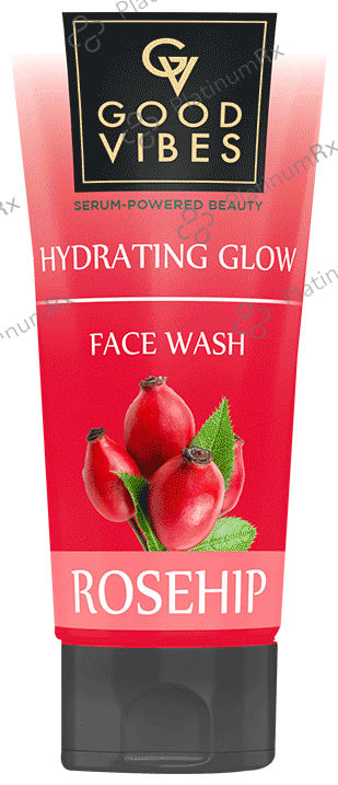 Good Vibes Hydrating Glow Face Wash Rosehip