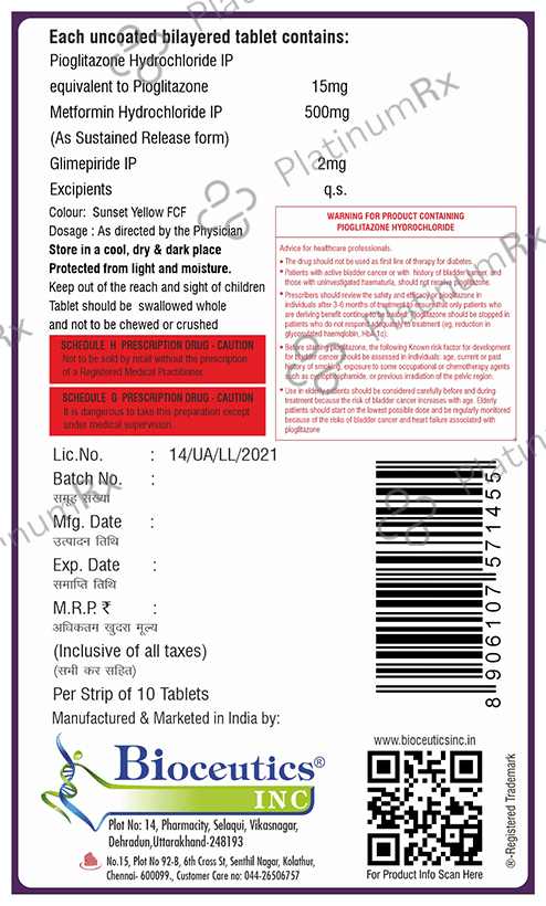 Glusafe Tablet SR